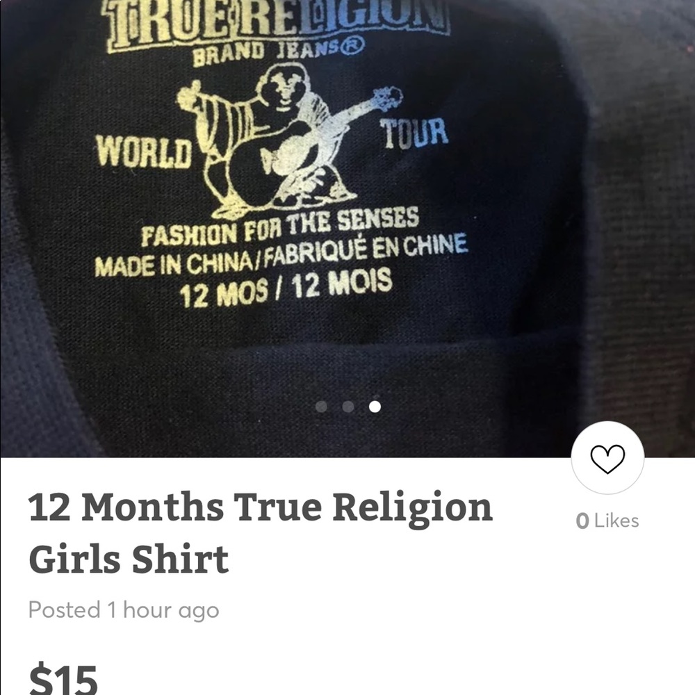 True religion shirt